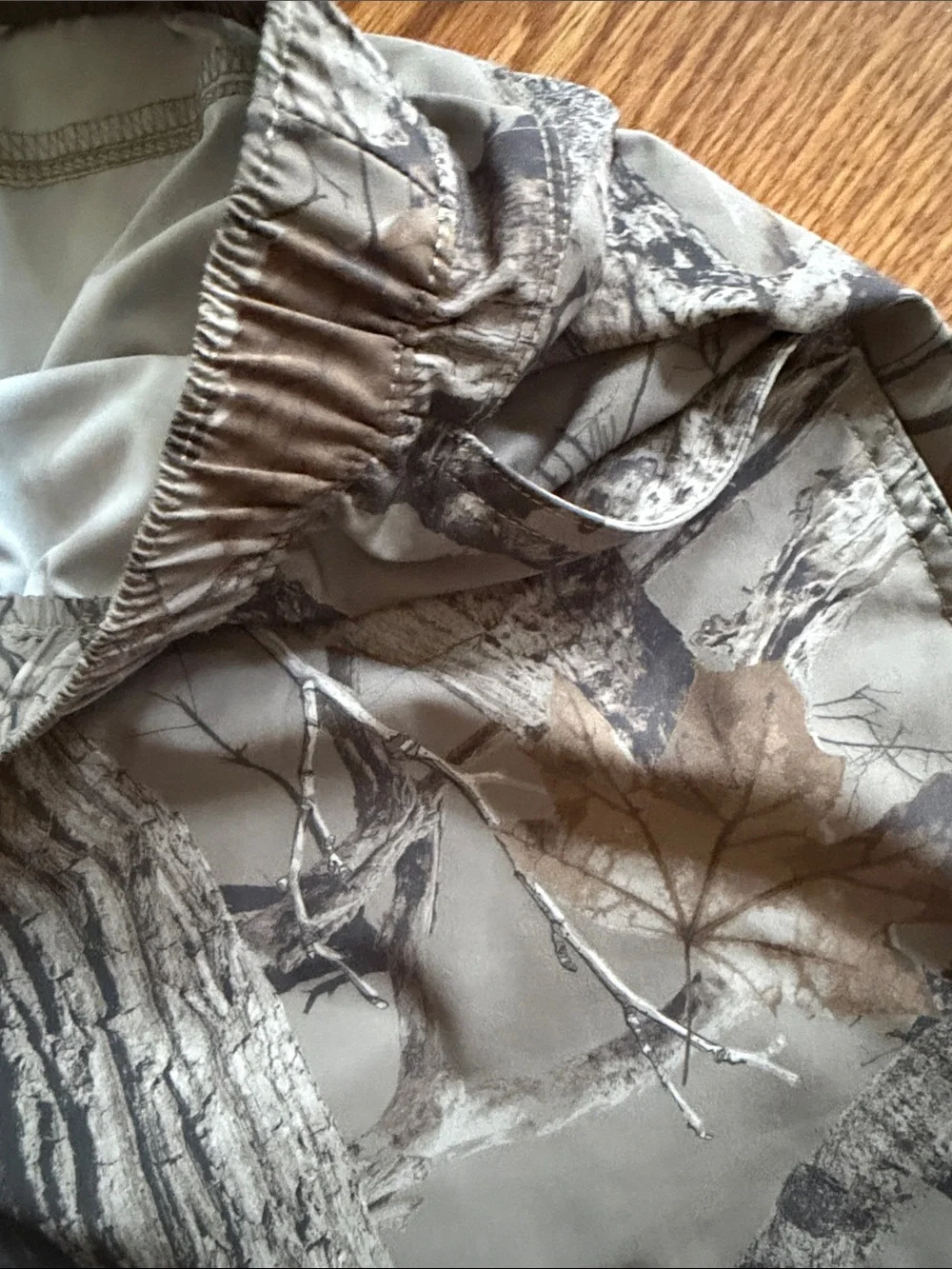 Hollister Men's Camo Athletic Shorts - Gray & Brown